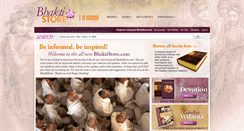 Desktop Screenshot of bhaktistore.com